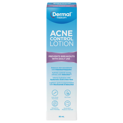 Dermal Therapy Acne Control Lotion 85ml - OhYouLuckyDuck.com.au