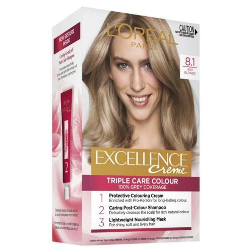 LOreal Excellence 8.1 Ash Blonde - OhYouLuckyDuck.com.au