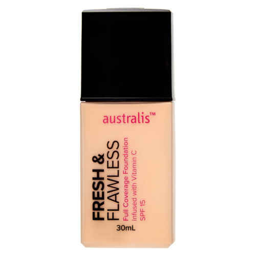 Australis Fresh & Flawless Fdn Fairest - OhYouLuckyDuck.com.au