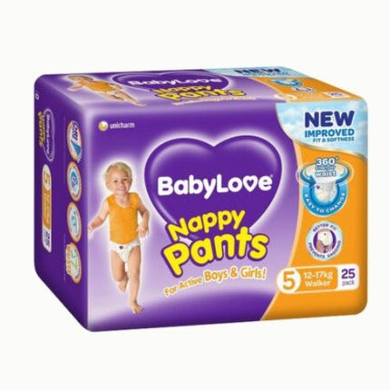 BabyLove Nappy Pants Walker 25 pack - OhYouLuckyDuck.com.au