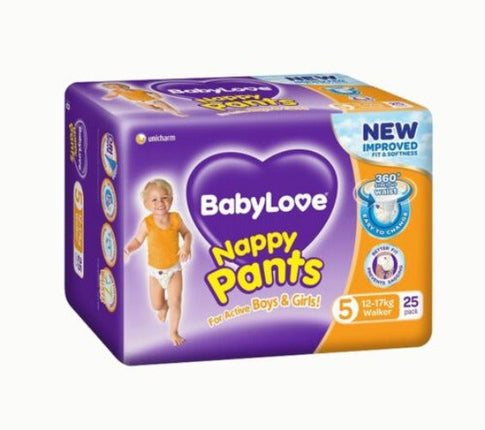 BabyLove Nappy Pants Walker 25 pack - OhYouLuckyDuck.com.au