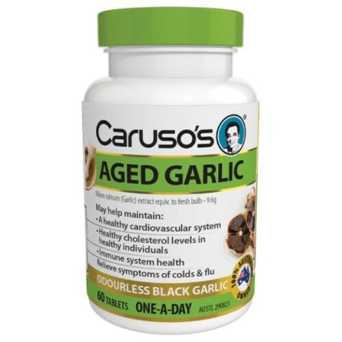 CARUSO'S AGED GARLIC TABS 60 - OhYouLuckyDuck.com.au
