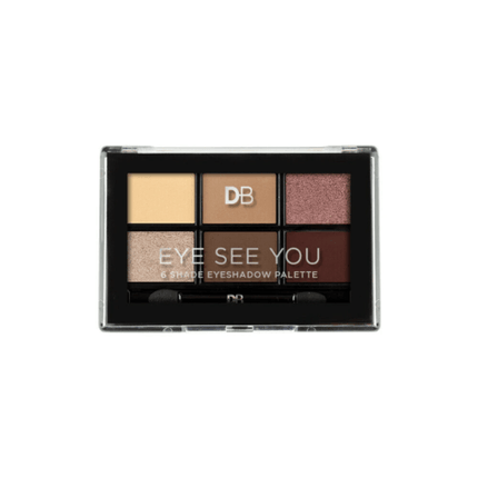 Designer Brands Mineral Eyeshadow 6 Shade Palette Coco Loco - OhYouLuckyDuck.com.au