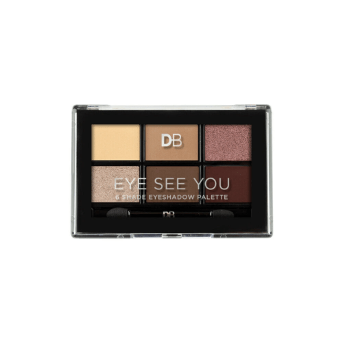 Designer Brands Mineral Eyeshadow 6 Shade Palette Coco Loco - OhYouLuckyDuck.com.au