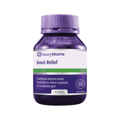 Blooms Gout Relief Caps 40 - OhYouLuckyDuck.com.au