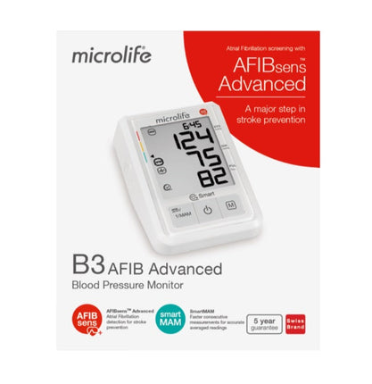 Microlife Able B3 Advanced Blood Pressure Monitor with Atrial Fibrillation Detection