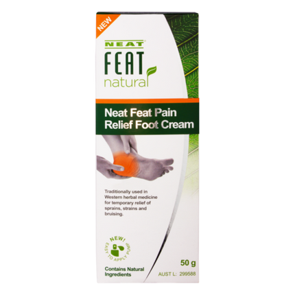 Neat Feat Natural Pain Relief Foot Cream 50g - OhYouLuckyDuck.com.au