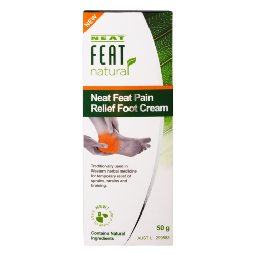 Neat Feat Natural Pain Relief Foot Cream 50g - OhYouLuckyDuck.com.au