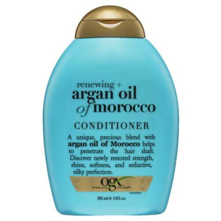 OGX Renewing + Repairing & Shine Argan Oil Of Morocco Conditioner For Dry & Damaged Hair 385ml - OhYouLuckyDuck.com.au