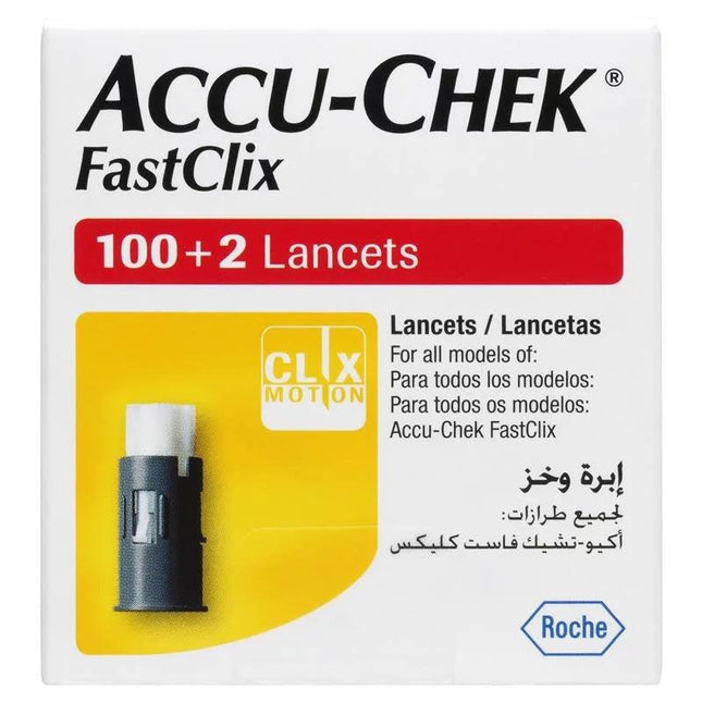 Accu-Chek FastClix Lancets 102 Pack - OhYouLuckyDuck.com.au