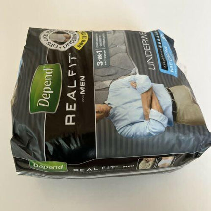 Depend Underwear Realfit Male Medium 8 pack - OhYouLuckyDuck.com.au