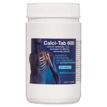 Calci Tab 600mg Tablets 240