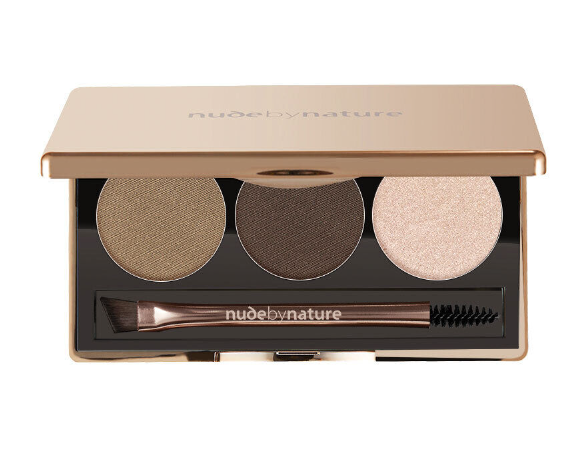 Nude By Nature Natural Definition Brow Palette 02 Brown - OhYouLuckyDuck.com.au