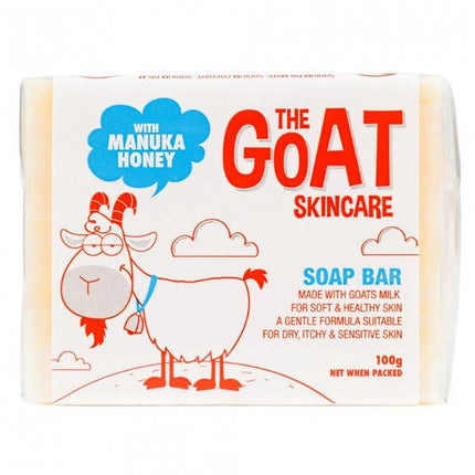 The Goat Skincare Soap Bar Manuka Honey 100G - OhYouLuckyDuck.com.au