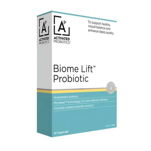 Activated Probiotics Biome Lift Probiotic 30 Capsules