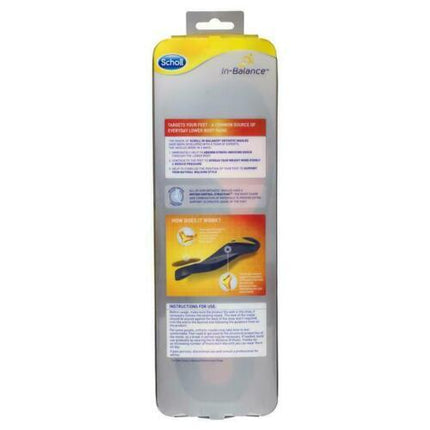 Scholl In Balance Lower Back Orthotic Insole Small - OhYouLuckyDuck.com.au