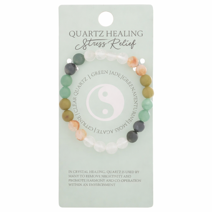 Gibson Gifts Quarts Healing Stress Relief