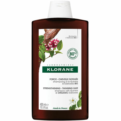 Klorane Shampoo Quinine & Organic Edelweiss 400ML - OhYouLuckyDuck.com.au