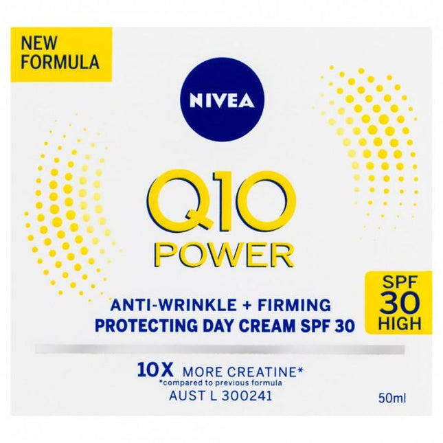 Nivea Q10 Power Protecting Day Cream SPF30 50ml - OhYouLuckyDuck.com.au