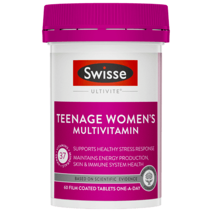 Swisse Teenage Womens Ultivite 60 Tablets - OhYouLuckyDuck.com.au