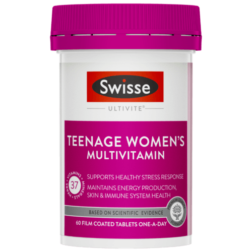 Swisse Teenage Womens Ultivite 60 Tablets - OhYouLuckyDuck.com.au