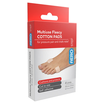 Aerostep Multiuse Fleecy Cotton Pad 4 Pieces