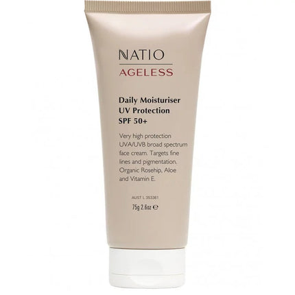 Natio Ageless Daily Moisturiser UV Protection - OhYouLuckyDuck.com.au