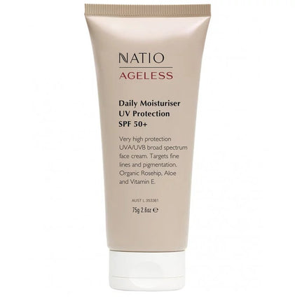 Natio Ageless Daily Moisturiser UV Protection - OhYouLuckyDuck.com.au