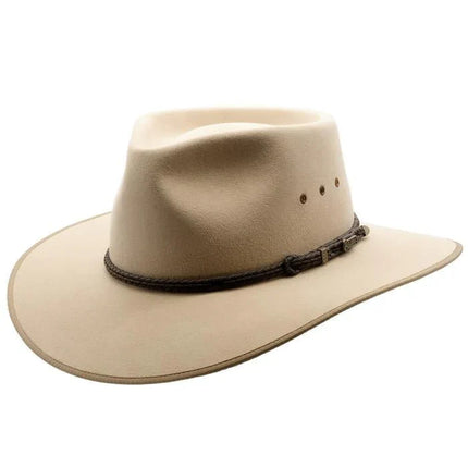 City Haters Australian Open The Emerson Fedora Straw Hat