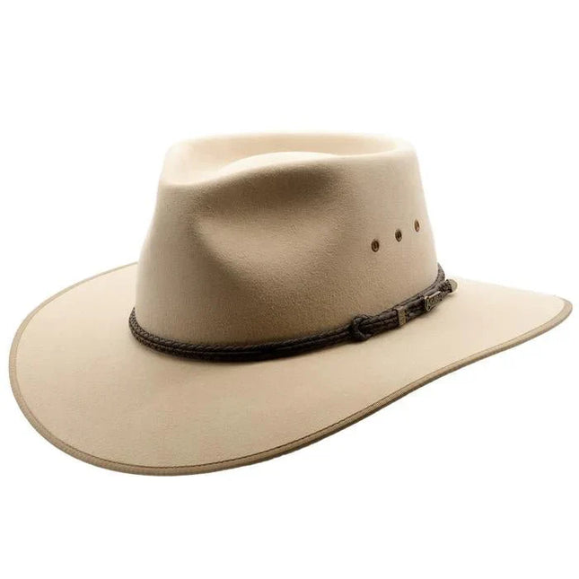 City Haters Australian Open The Emerson Fedora Straw Hat