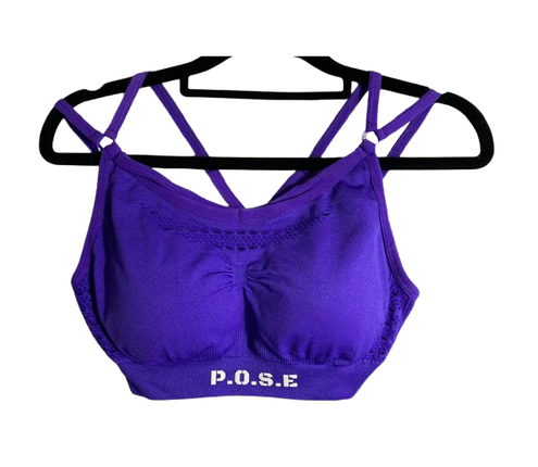 P.O.S.E Abloom Seamless Gym Sports Bra