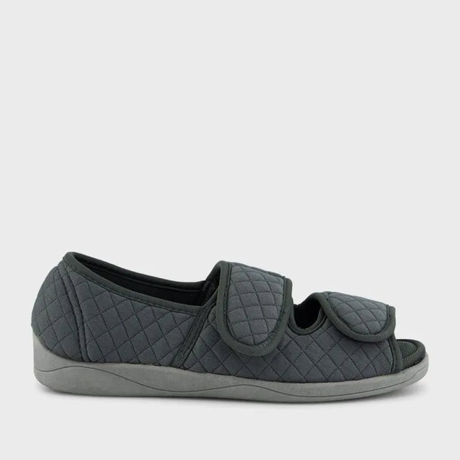 Homyped Anika Women's Comfort Sandals Dark Grey D Width Size 8