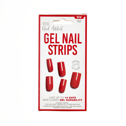 Ardell Gel Nail Strip Cherry