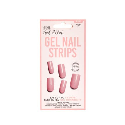 Ardell Nail Addict Gel Nail Strips Mocha Latte