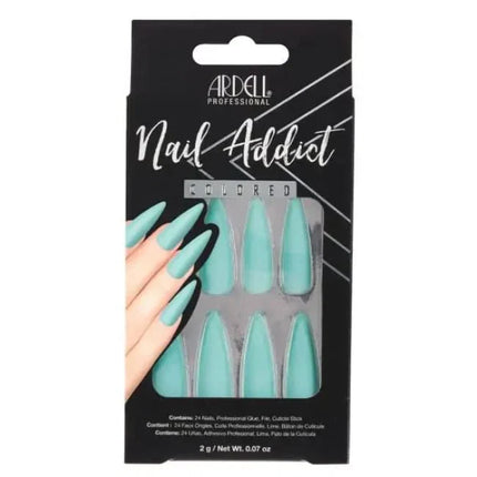 Ardell Nail Addict Blue Lagoon - OhYouLuckyDuck.com.au