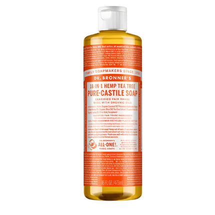 Dr Bronner Cast Soap Tea Tree 473ml