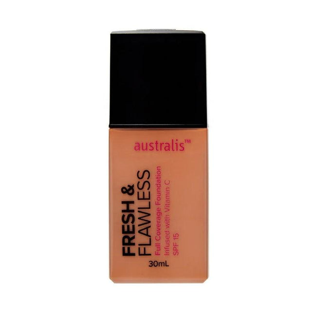 Australis Fresh & Flawless Fdn Rich Tan - OhYouLuckyDuck.com.au