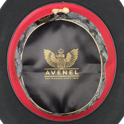 Avenel Short Coachman Top Hat Black