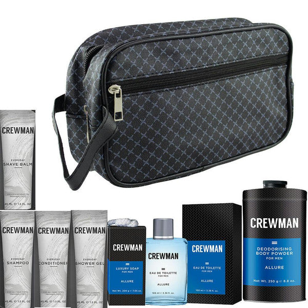 Crewman 18 Piece Professional Manicure Pedicure Grooming Kit 280G