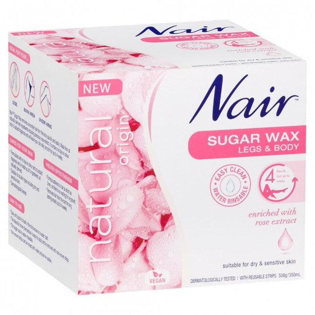 Nair Natural Origin Sugar Wax 350mL - OhYouLuckyDuck.com.au