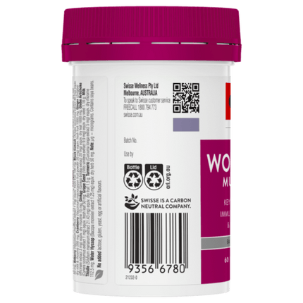 Swisse Women's Ultivite 50+ Multivitamin 60 Tablets - OhYouLuckyDuck.com.au