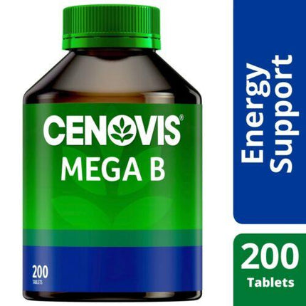 Cenovis Mega B 200 Tablets - OhYouLuckyDuck.com.au