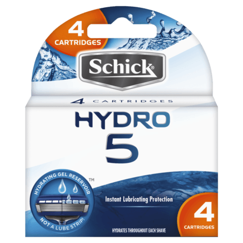 Schick Hydro 5 Blade Refills 4 Cartridges - OhYouLuckyDuck.com.au