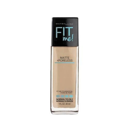 Maybelline Fit Me Matte + Poreless Foundation Light Beige 30mL - OhYouLuckyDuck.com.au