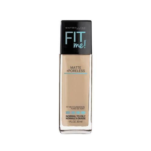 Maybelline Fit Me Matte + Poreless Foundation Light Beige 30mL - OhYouLuckyDuck.com.au