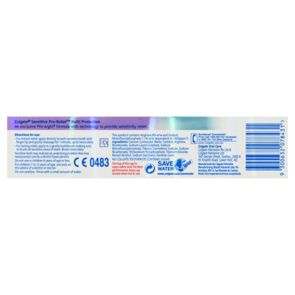 Colgate Sensitive ProRelief Multi Protection Toothpaste - OhYouLuckyDuck.com.au