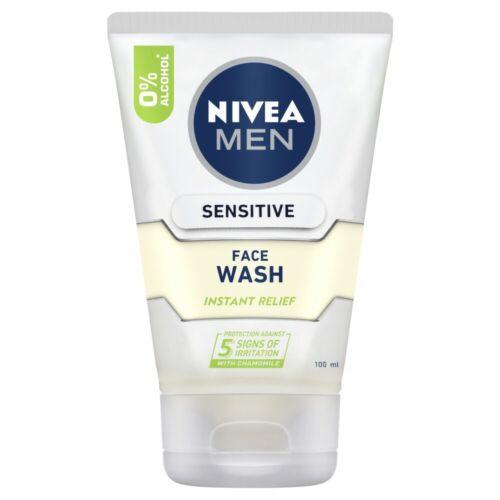 Nivea Men Sensitive Face Wash 100ml - OhYouLuckyDuck.com.au