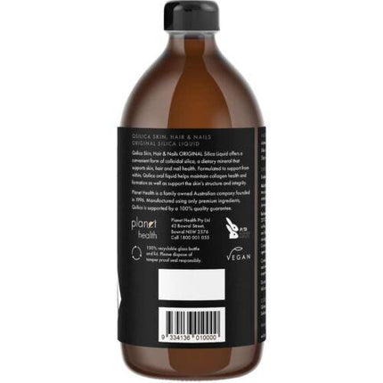 Qsilica Skin, Hair & Nails Original Silica Liquid 500ml - OhYouLuckyDuck.com.au