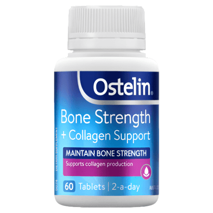 Ostelin Bone Strength + Collagen 60 Tablets - OhYouLuckyDuck.com.au