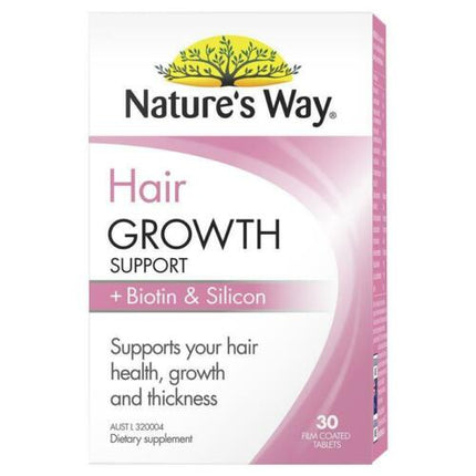 Nature's Way Hair Growth Support Tabs 30 - OhYouLuckyDuck.com.au